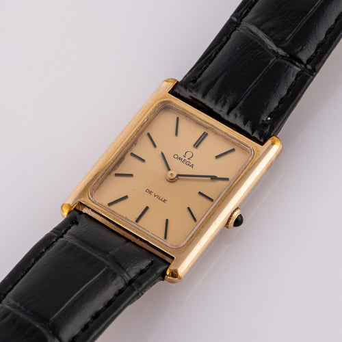 Omega De Ville Tank - Montre plaqué or 58 Facettes TOT-11064