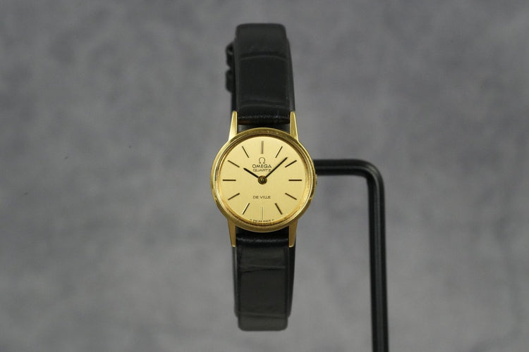 Montre Omega De Ville - Montre femme plaquée or 58 Facettes TOT-01466