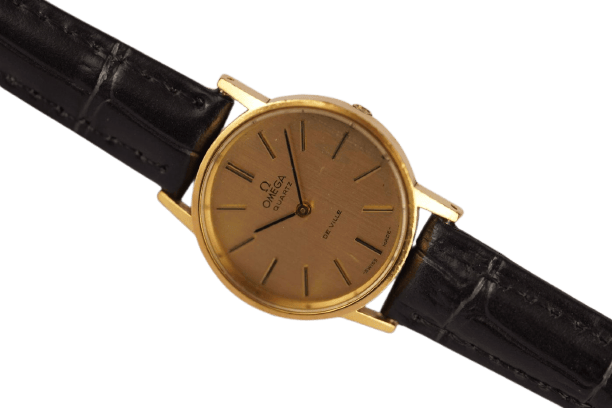 Montre Omega De Ville - Montre femme en plaqué or 58 Facettes TOT-10662