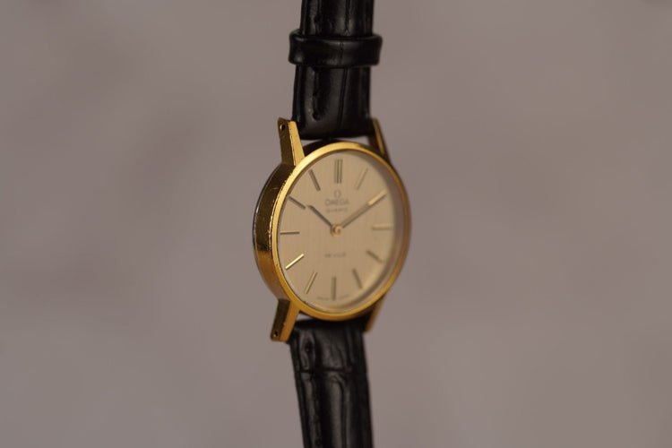 Omega De Ville - Montre femme en plaqué or 58 Facettes TOT-10662