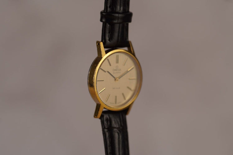 Montre Omega De Ville - Montre femme en plaqué or 58 Facettes TOT-10662