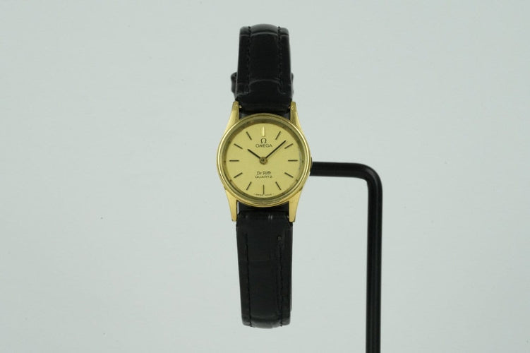 Montre Omega De Ville - Montre femme plaqué or 58 Facettes TOT-01672