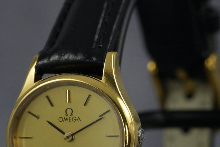 Omega De Ville - Montre femme plaquée or 58 Facettes TOT-01470