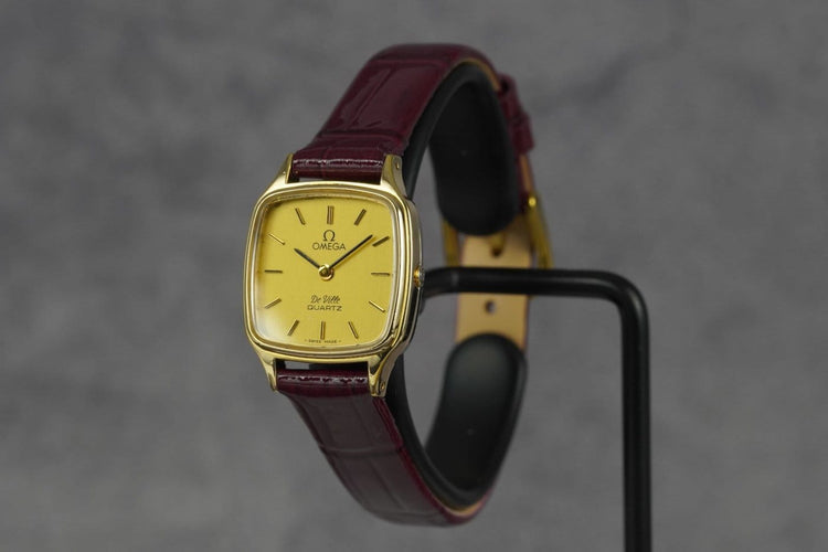 Montre Omega De Ville - Montre femme plaqué or 58 Facettes TOT-11323