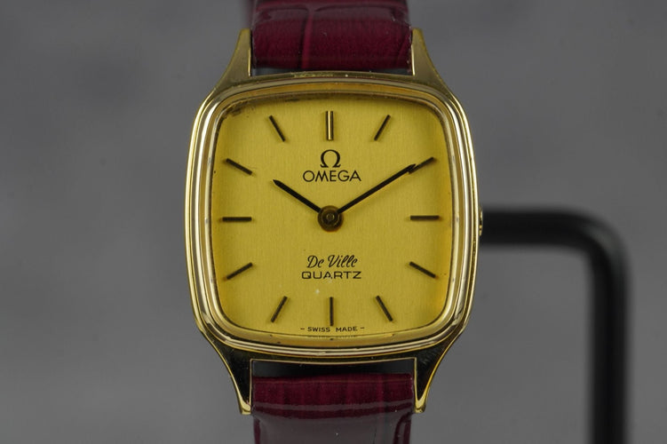 Omega De Ville - Montre femme plaquée or 58 Facettes TOT-11323