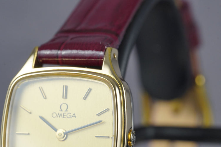 Omega De Ville - Montre femme plaquée or 58 Facettes TOT-11323