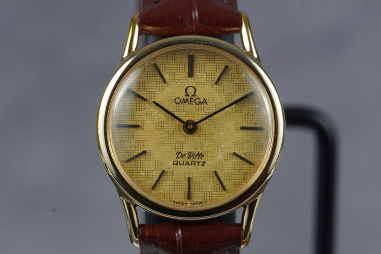 Montre Omega De Ville - Montre 591.0082 plaqué or 58 Facettes TOT-11244