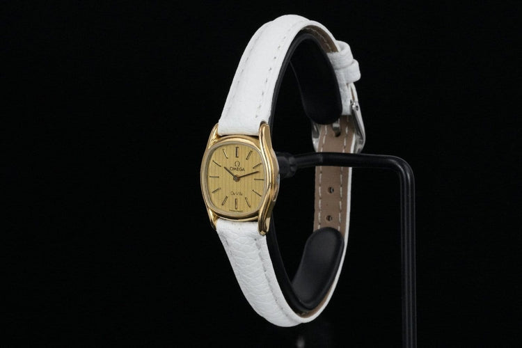 Montre Omega De Ville - Montre femme plaqué or, 1979 58 Facettes TOT-10035