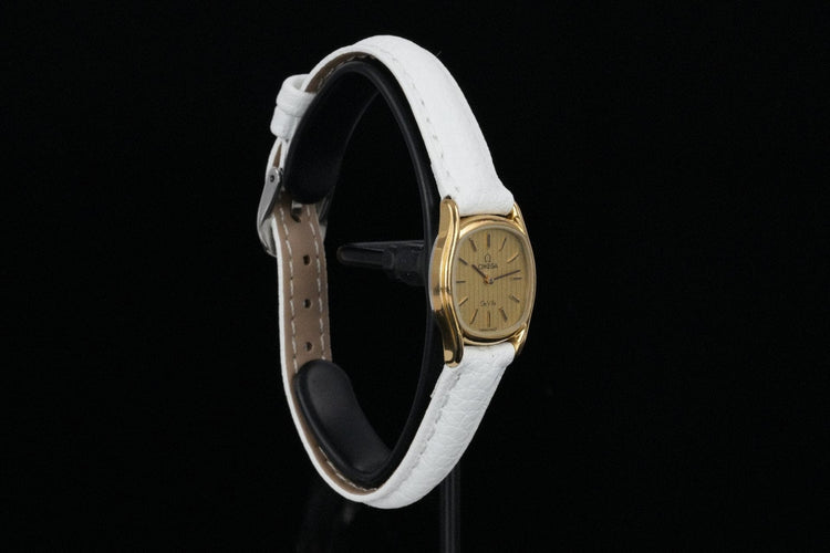 Omega De Ville - Montre femme en plaqué or 58 Facettes TOT-10035