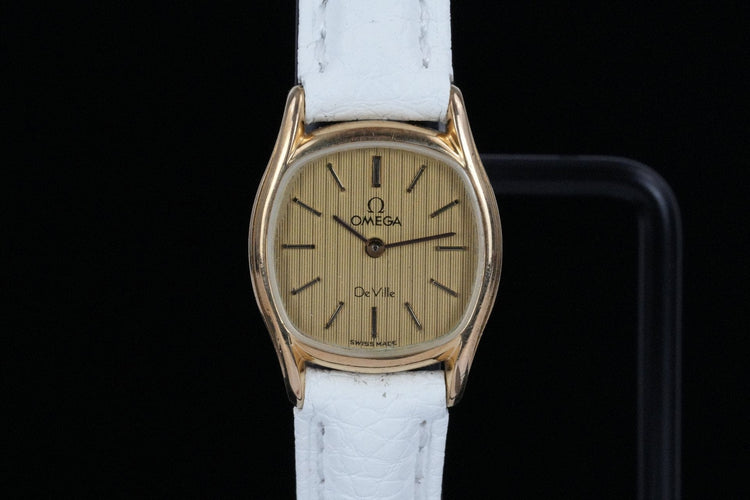 Omega De Ville - Montre femme en plaqué or 58 Facettes TOT-10035