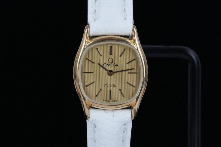 Montre Omega De Ville - Montre femme plaqué or, 1979 58 Facettes TOT-10035
