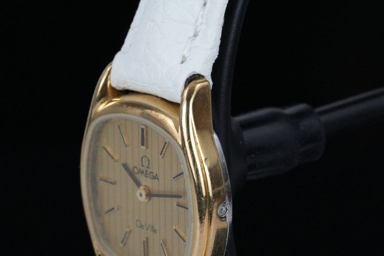 Omega De Ville - Montre femme en plaqué or 58 Facettes TOT-10035