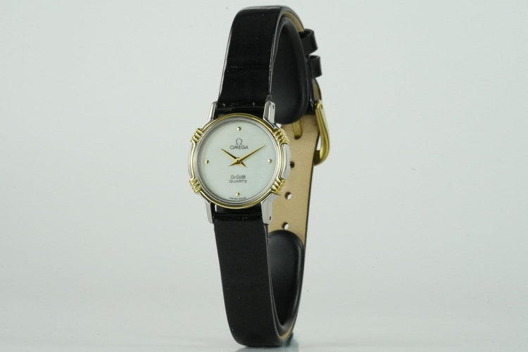Montre Omega De Ville - Montre femme en acier 58 Facettes TOT-10783
