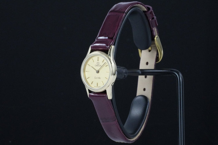 Montre Omega De Ville - Montre en plaqué or 58 Facettes TOT-01748