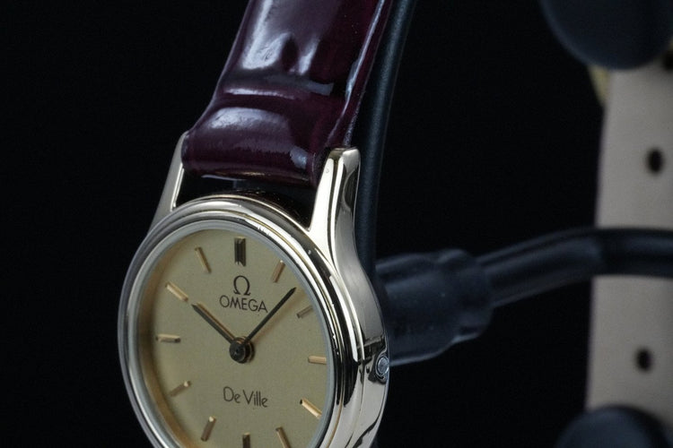 Montre Omega De Ville - Montre en plaqué or 58 Facettes TOT-01748