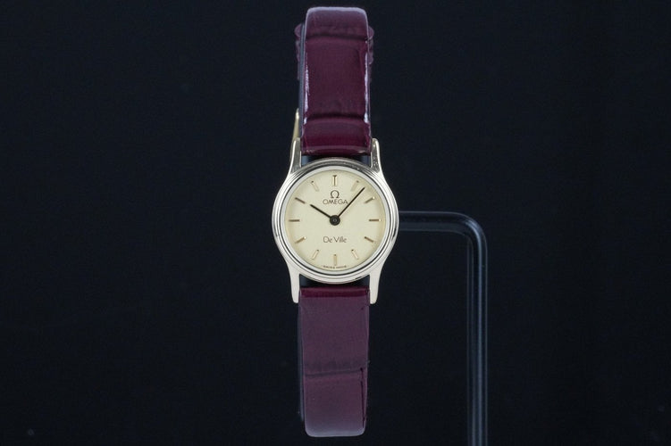 Montre Omega De Ville - Montre en plaqué or 58 Facettes TOT-01748