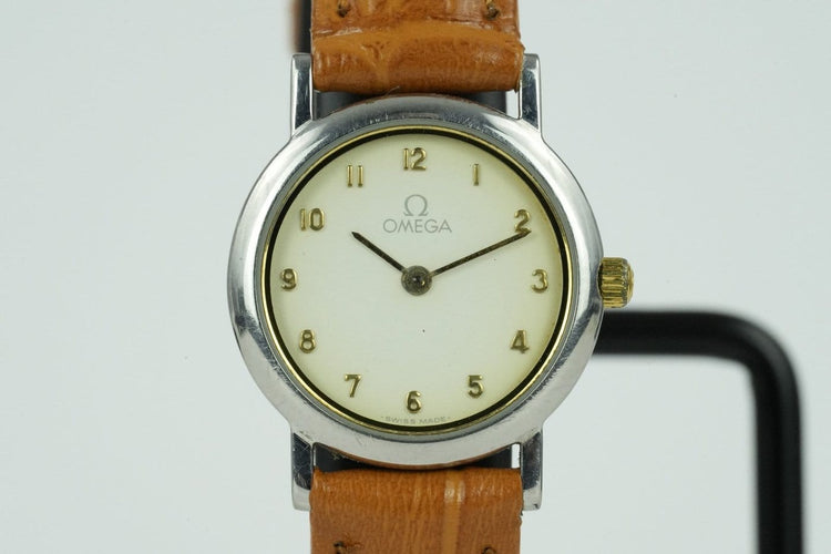 Montre Omega De Ville - Montre femme en acier 58 Facettes TOT-10575