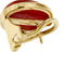 Boucles d'oreilles Boucles d’oreilles puces - Corail en or jaune 18 kt 58 Facettes 37575O