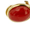 Boucles d'oreilles Boucles d’oreilles puces - Corail en or jaune 18 kt 58 Facettes 37575O