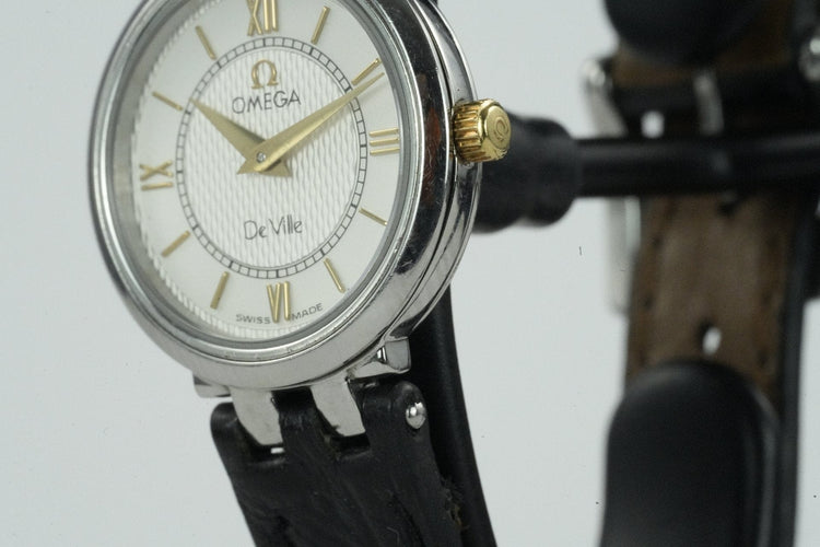 Omega De Ville - Montre femme en acier 58 Facettes TOT-01910