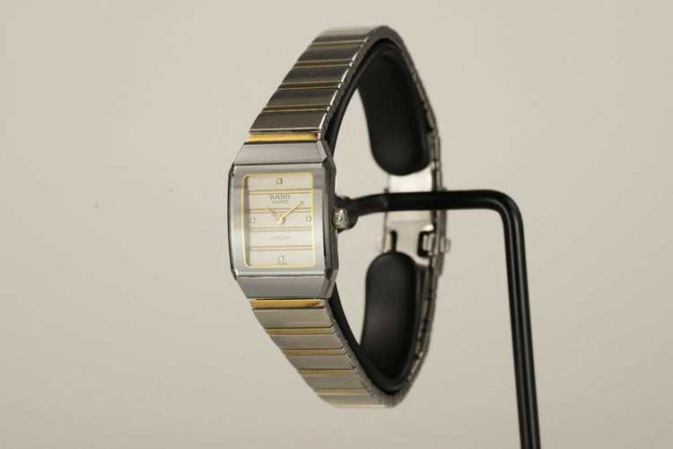 Rado Diastar Tank - Montre rectangulaire en acier 58 Facettes TOT-01518
