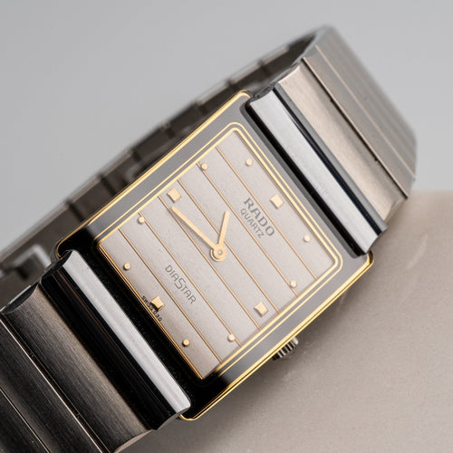 Rado Diastar - Montre unisexe en céramique et acier 58 Facettes TOT-02031