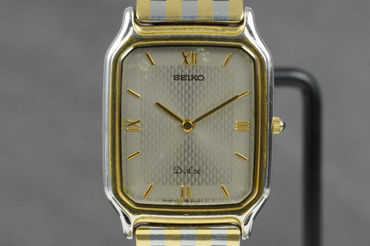 Montre Seiko Dolce Tank - Montre en acier 58 Facettes TOT-11279