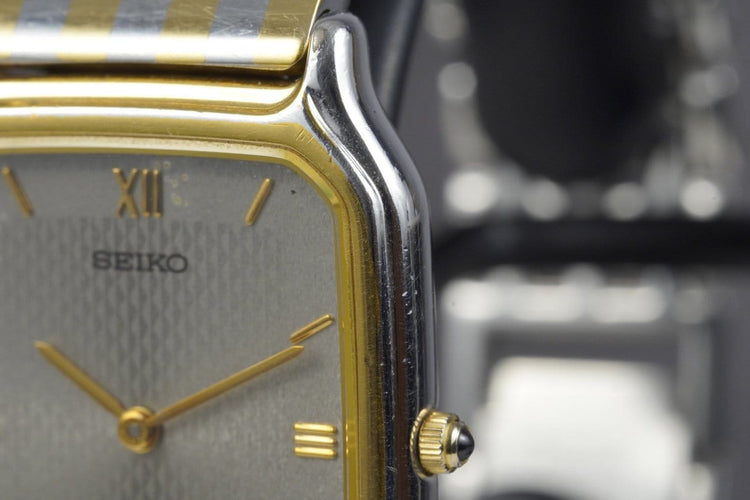 Montre Seiko Dolce Tank - Montre en acier 58 Facettes TOT-11279