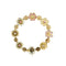 Bracelet Pasquale Bruni - Bracelet fleurs en or jaune 18 ct avec pierres colorées 58 Facettes 38664