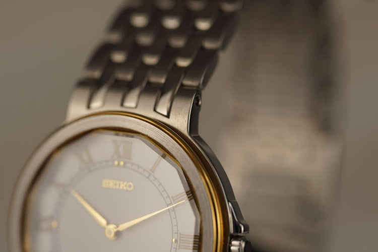 Montre Seiko Dolce - Montre en acier 5E39-5A00 58 Facettes TOT-11138