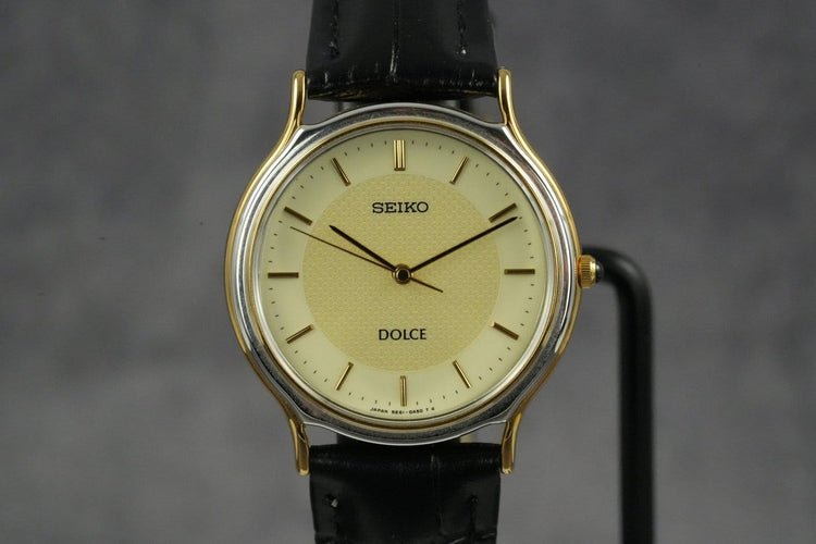 Montre Seiko Dolce - Montre 5E61-0A20 en acier 58 Facettes TOT-01490
