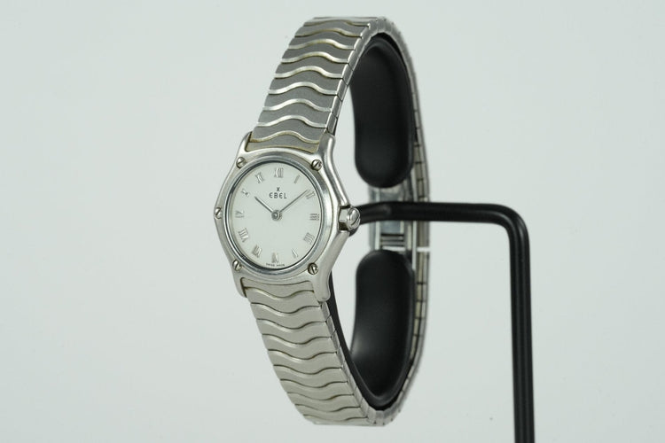 Ebel Classic Wave - Montre femme en acier 58 Facettes TOT-02017