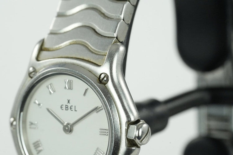 Montre Ebel Classic Wave - Montre femme en acier 58 Facettes TOT-02017