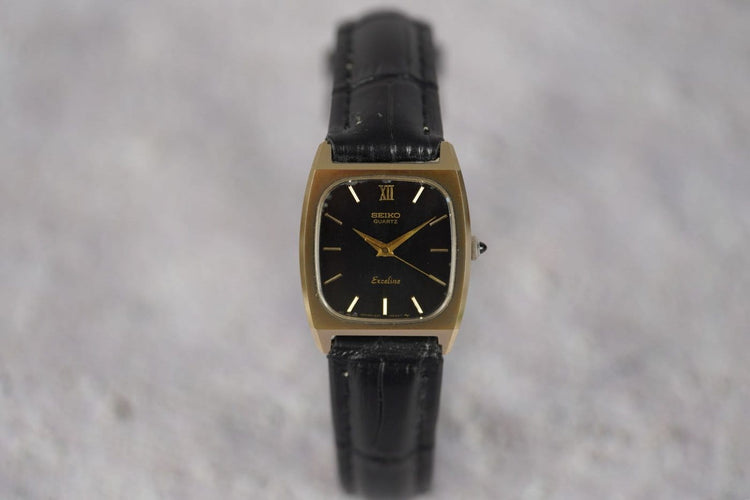 Montre Seiko Exceline Tonneau - Montre en acier 58 Facettes TOT-11118