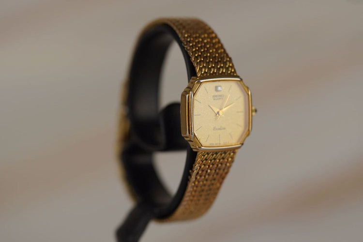 Montre Seiko Exceline - Montre quartz en acier 58 Facettes TOT-11017