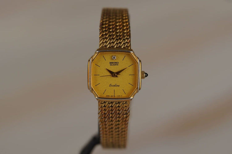Montre Seiko Exceline - Montre quartz en acier 58 Facettes TOT-11017