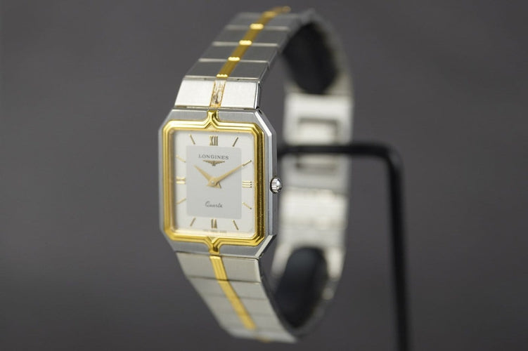 Montre Longines Flagship Tank - Montre en acier réf. 150 3330 58 Facettes TOT-11280