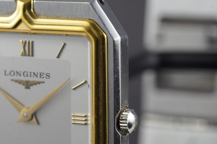 Montre Longines Flagship Tank - Montre en acier réf. 150 3330 58 Facettes TOT-11280