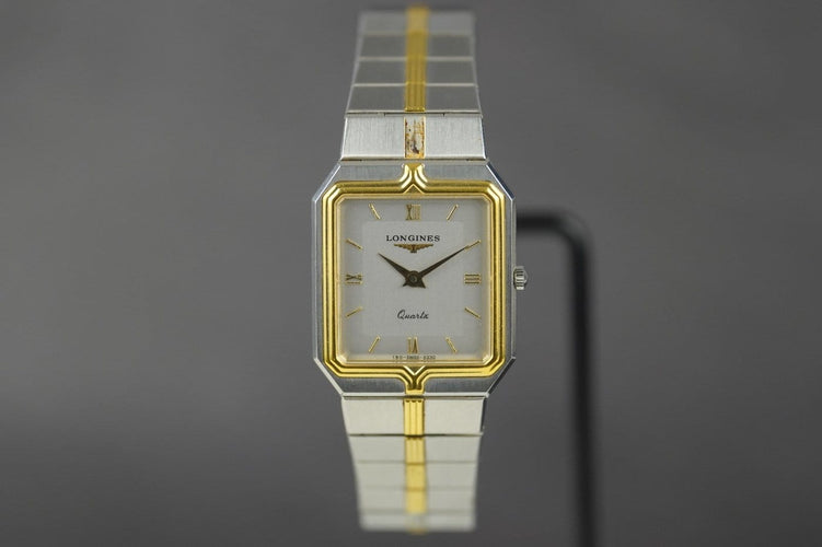 Montre Longines Flagship Tank - Montre en acier réf. 150 3330 58 Facettes TOT-11280