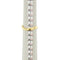 Bague 54 Bague contrariée en or jaune 18 ct avec rubis et diamants 58 Facettes 28379
