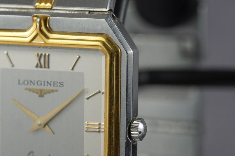 Longines Flagship Tank - Montre quartz en acier 58 Facettes TOT-11254