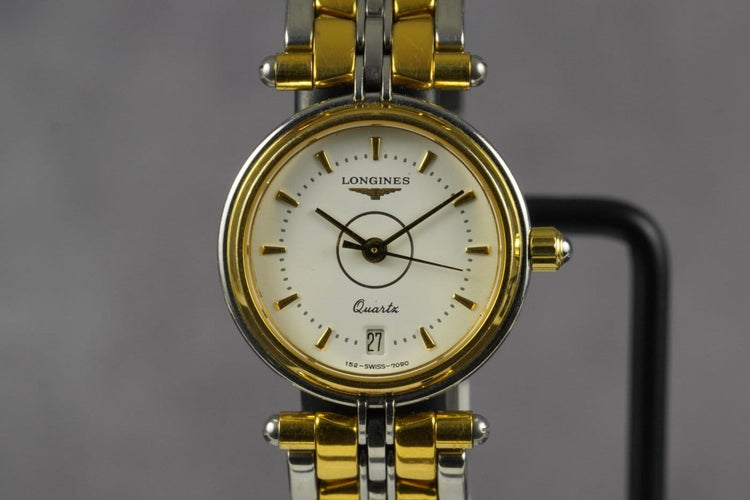 Montre Longines Flagship - Montre femme en acier bicolore 58 Facettes TOT-11331