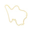 Collier Collier - chaîne maille plate avec 3 nœuds en or jaune 18 ct 58 Facettes 22063