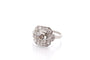 Bague 53 Bague en platine avec diamant 0,91 ct et diamants 58 Facettes 27852-27053