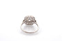 Bague 53 Bague en platine avec diamant 0,91 ct et diamants 58 Facettes 27852-27053