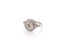 Bague 53 Bague Art déco en platine et diamants 58 Facettes 27839-27337
