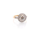 Bague 54 Bague en or 18k et platine avec diamant 1,15 ct et diamants 58 Facettes 27855-27536