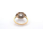 Bague 54 Bague diamant 1,06 ct H/SI2 en or 18k et platine 58 Facettes 27858-27497