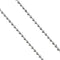 Collier Unoaerre - Collier à billes avec pendentif soleil et lune en or blanc 18 ct 58 Facettes 32074