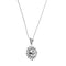 Collier Unoaerre - Collier à billes avec pendentif soleil et lune en or blanc 18 ct 58 Facettes 32074